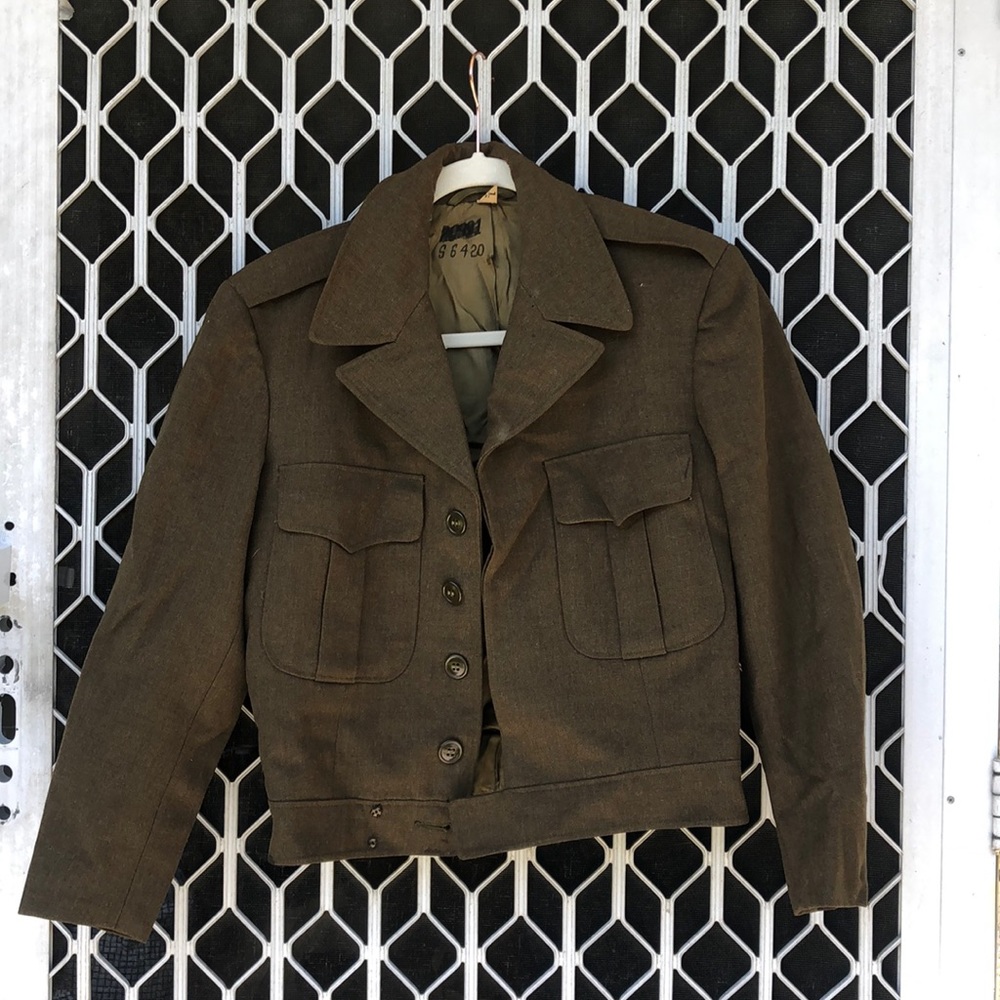 Vintage Military Jacket